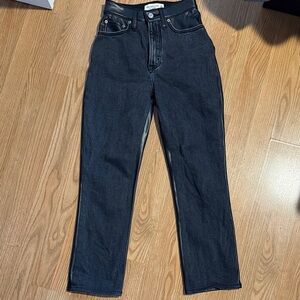 Abercrombie & Fitch High Rise Black Jeans